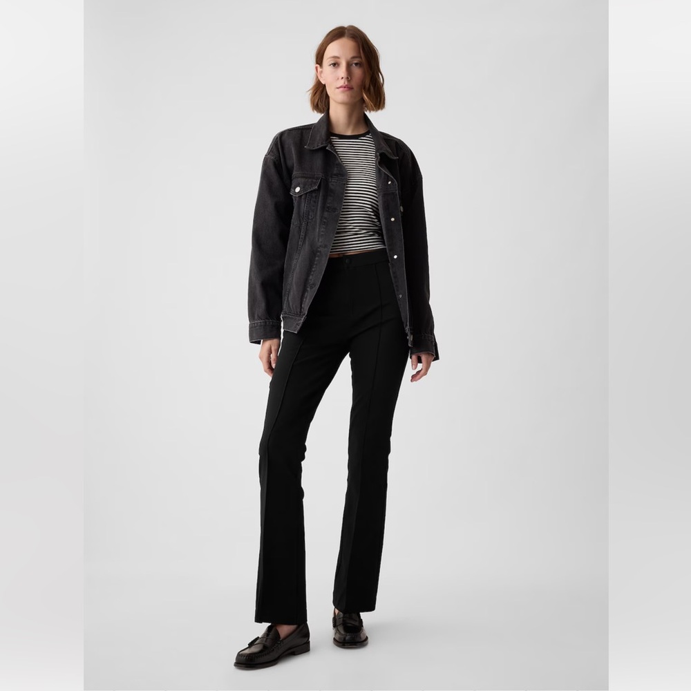 Gap High Rise BiStretch Flare Pants